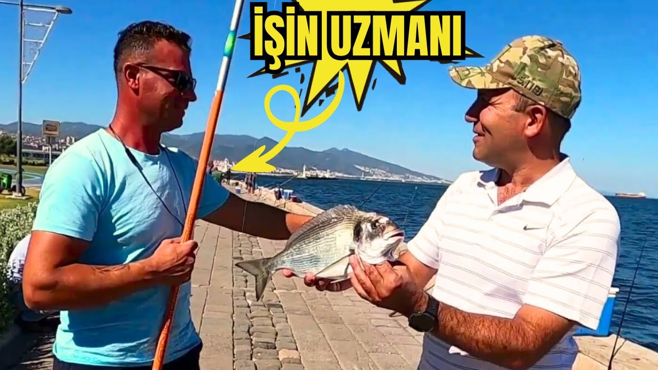 Çupra Avı - Kıyıdan Balık Avı - Yem - Olta - İzmir Kordon