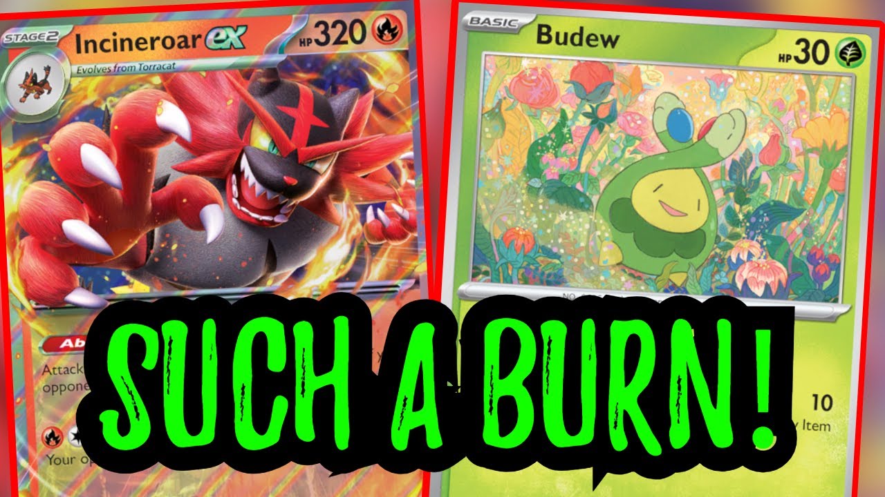 Can Incineroar Compete in the Meta With Budew? Pokemon TCG Live