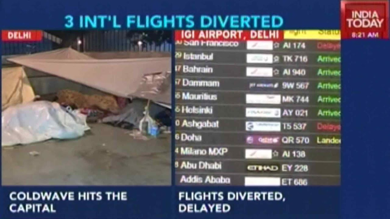 Delhi Fog: Rail And Air Services Hit Again