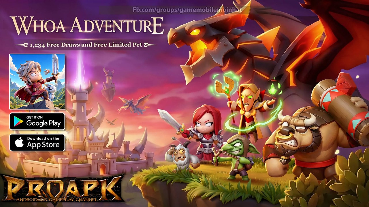 Whoa Adventure Gameplay Android / iOS (Official Launch)