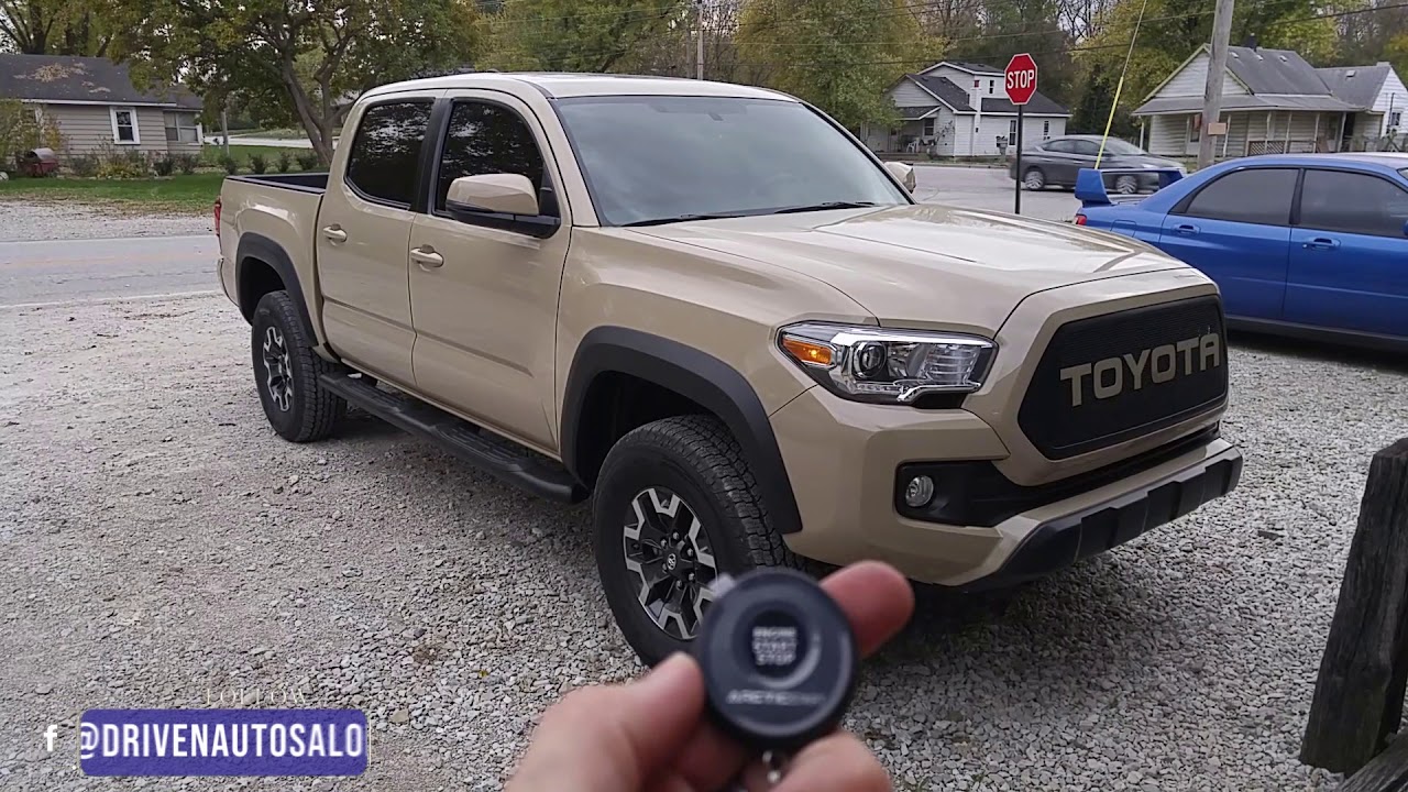 TOYOTA TACOMA REMOTE START INSTALLED BY DRIVEN AUTO SALON