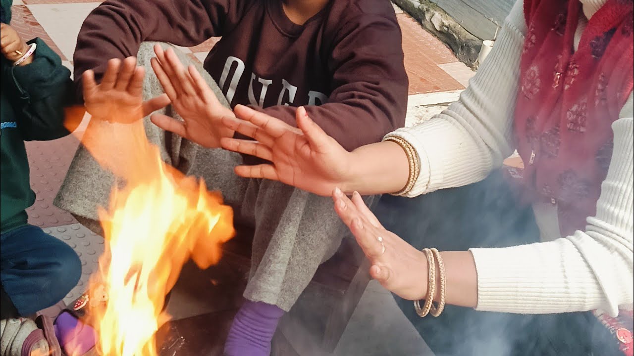 5 January 2026आग में क्या जला दिया. 🔥😯🔥Aag me kya jla diya.🔥#aag#femilyvlogs 