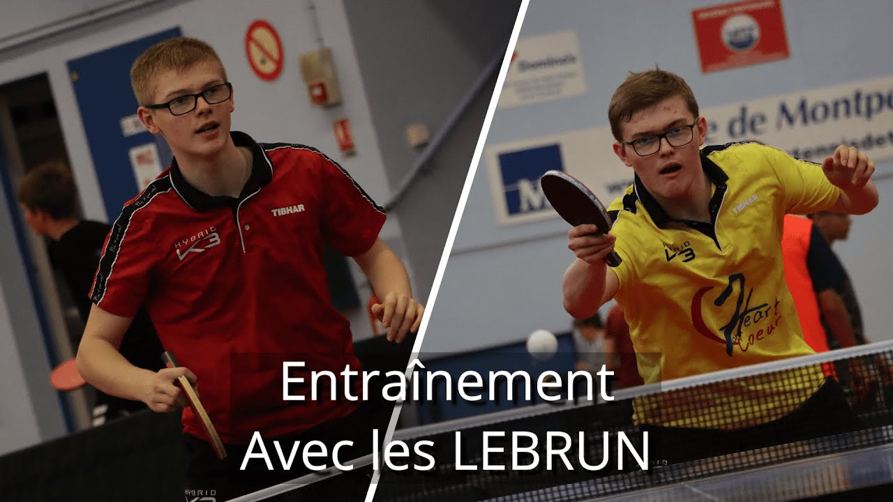 Entraînement avec les frères LEBRUN