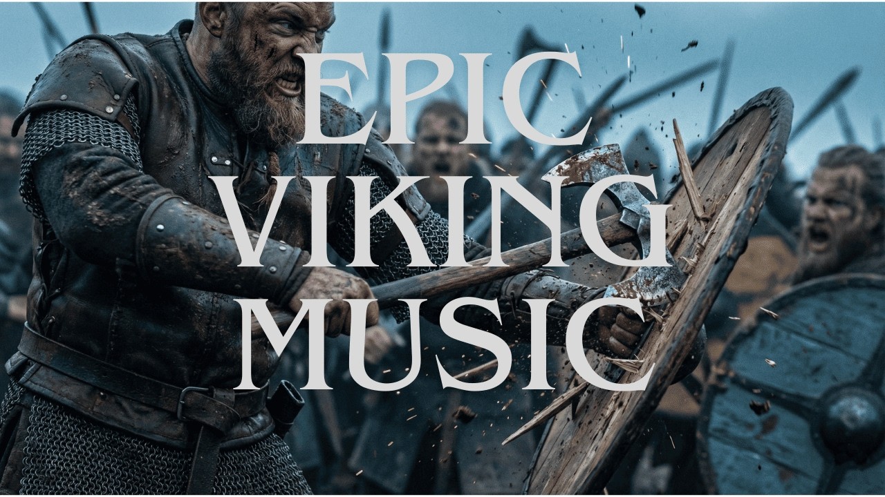 SHIELD WALL COLLISION ⚔️ Aggressive Viking Battle Music [High Energy]