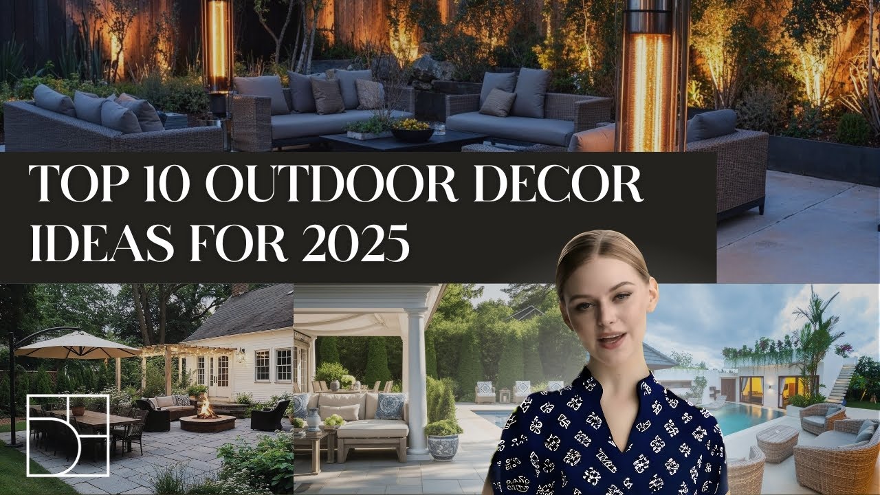 Top 10 Must-See Outdoor Decor Ideas for 2025 | Latest Patio Design Trends