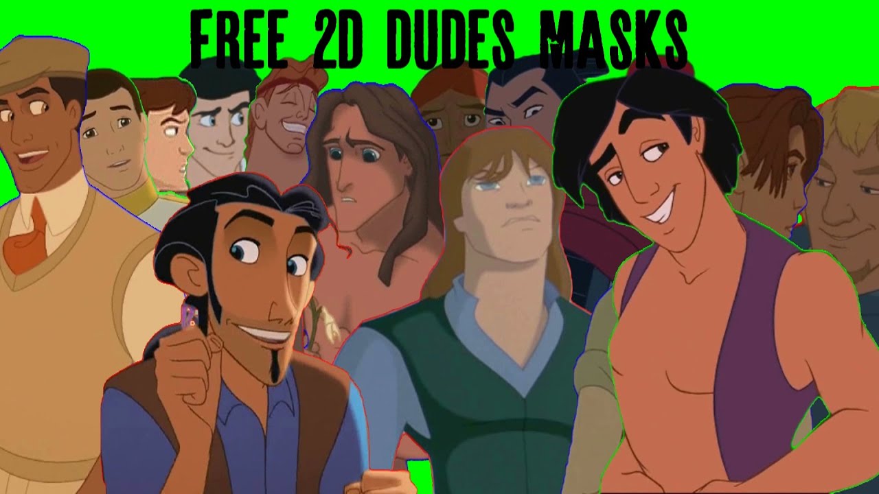 2019 Non/Disney Masks Giveaway #8/9: 2D Dudes