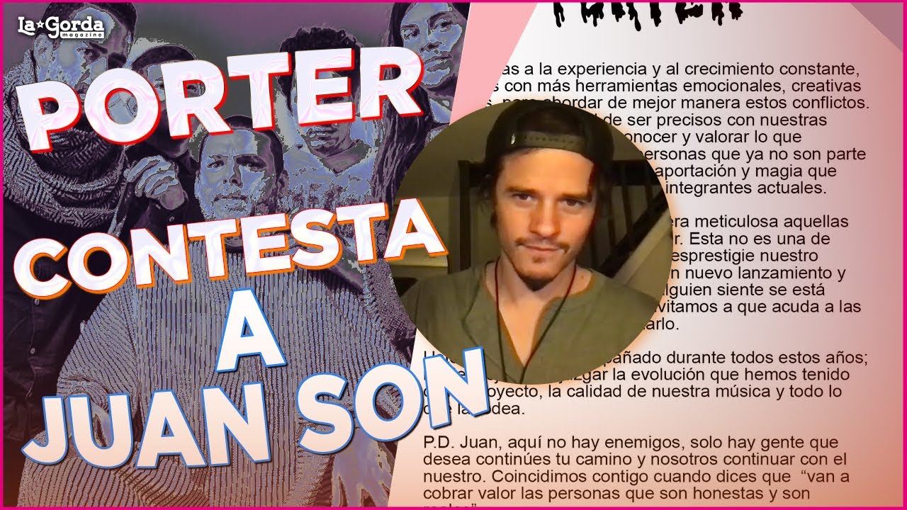 ¡SIGUE EL PLEITO! Porter responde las acusaciones de Juan Son