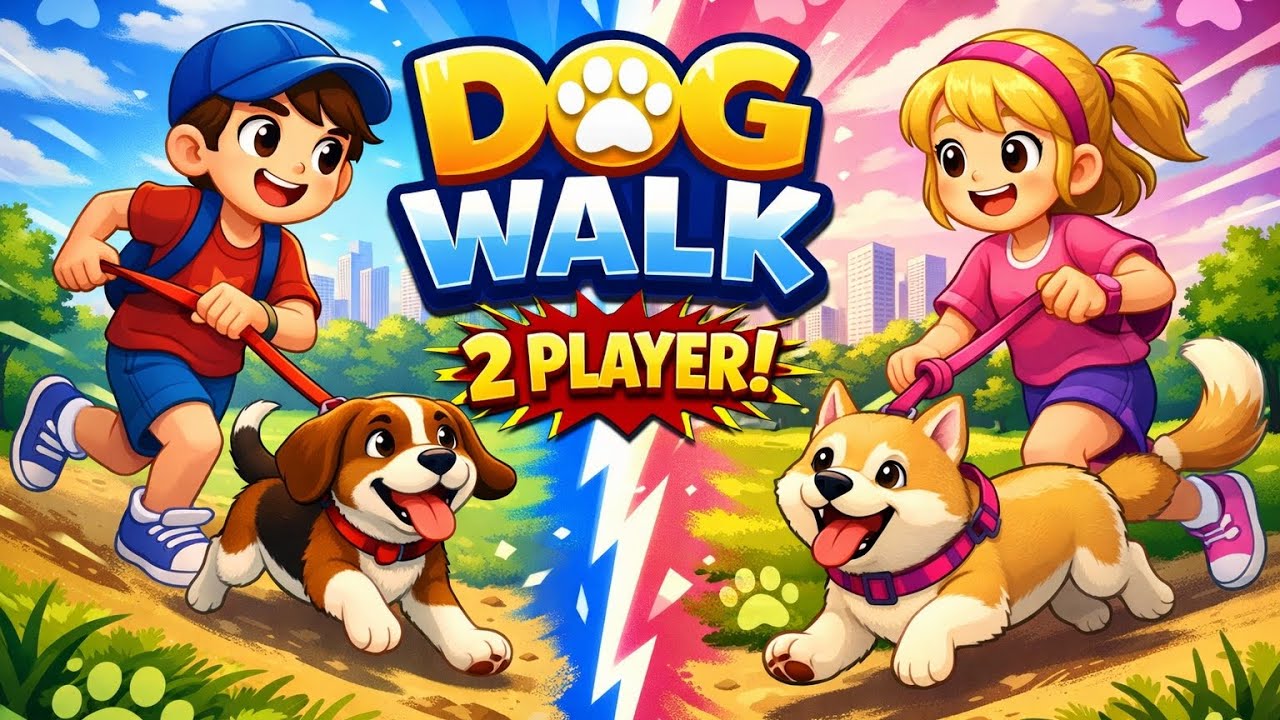 Pls subscribe dog walk 2 player 