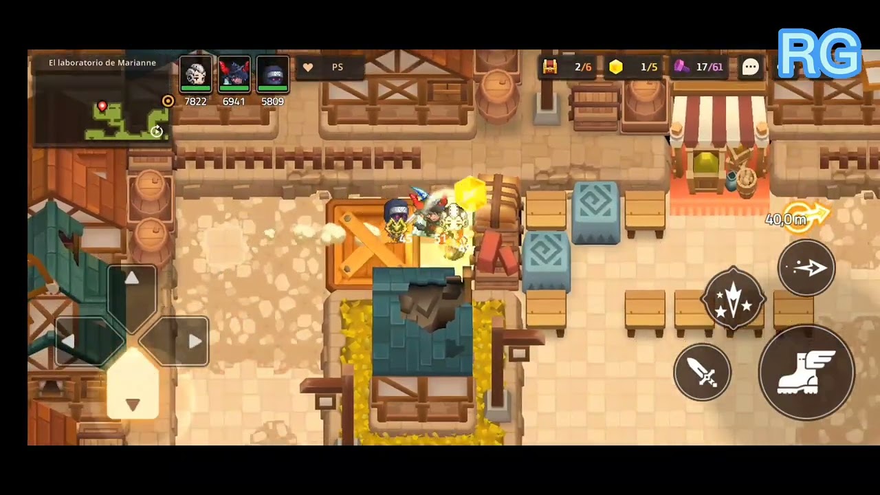 GUARDIAN TALES - MUNDO 2 - REINO TEATAN - EL LABORATORIO DE MARIANNE 100%