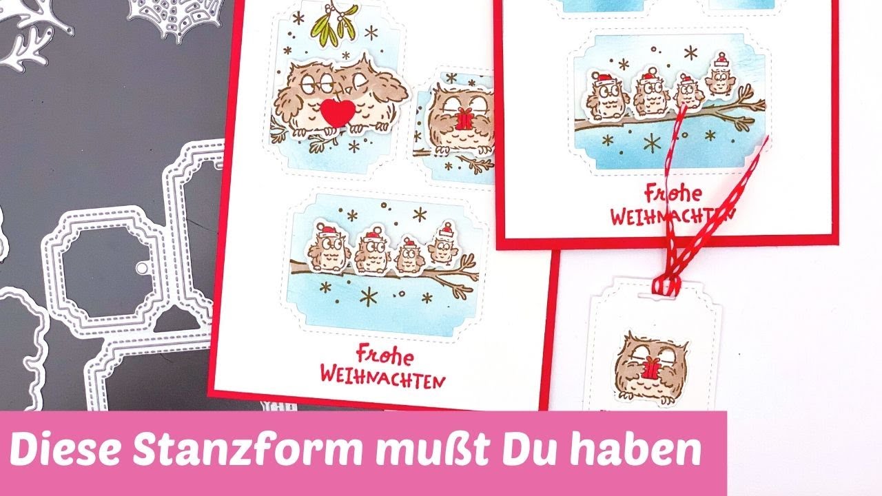 Diese Stanzform mußt Du haben⎢Neue Produkte von Stampin' Up!⎮DIY Eule 2020
