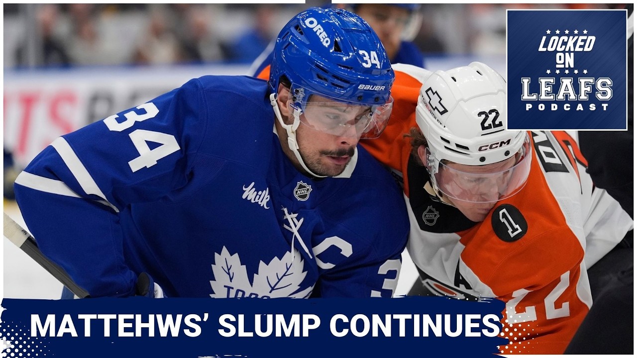 Toronto Maple Leafs drop another game as Auston Matthews' goal-scoring slump continues