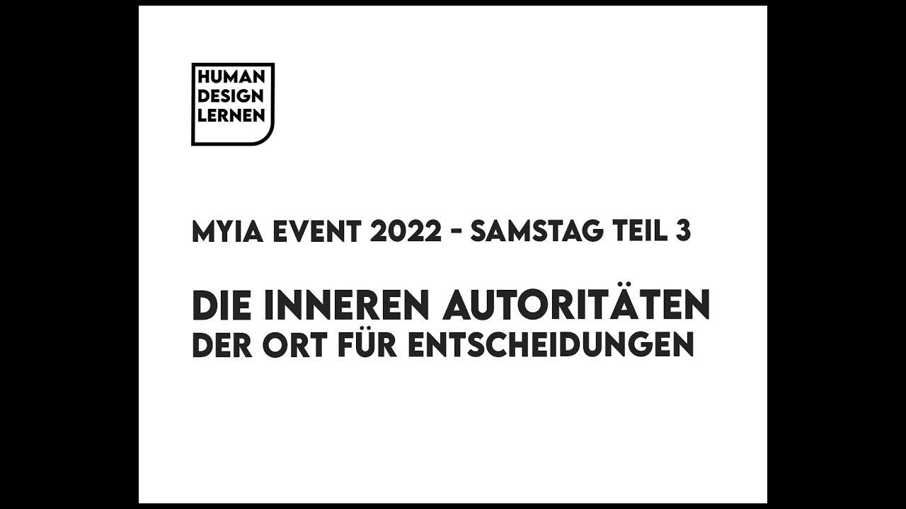Vorschau: Innere Autorit&auml;t (Human Design Lernvideo)