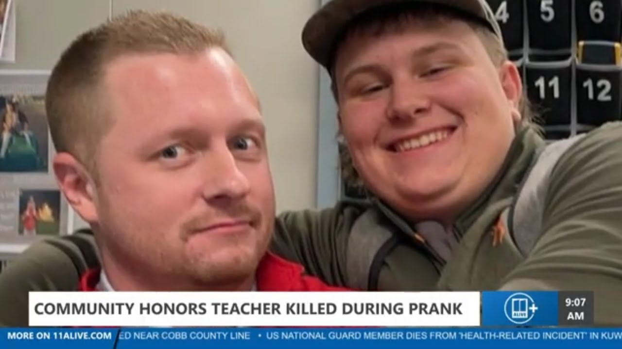 Students return after beloved teacher dies during prank gone wrong