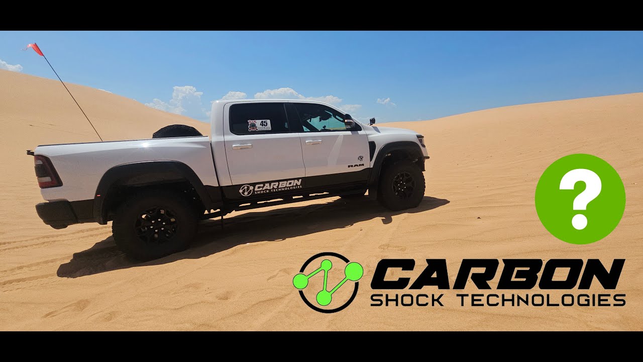 Ram TRX Shocks | Carbon Shocks Takes on Little Sahara Oklahoma