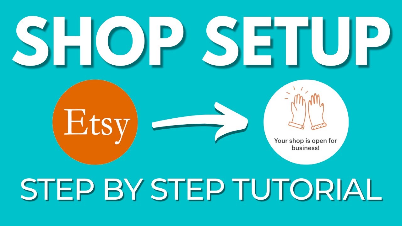 How To Set Up A Shop On Etsy in 2023 (Etsy Shop Tutorial For Beginners)