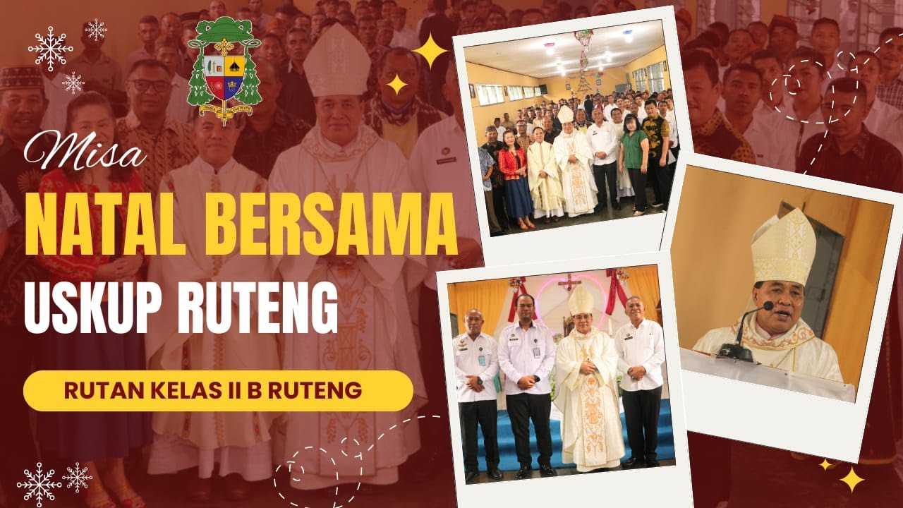 MISA NATAL BERSAMA USKUP RUTENG DI RUTAN KELAS II B RUTENG | SENIN 29 DESEMBER 2025