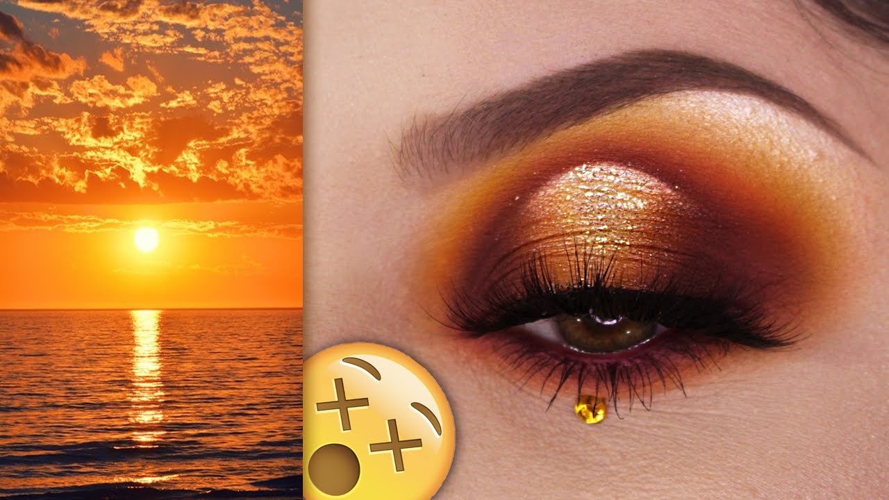 TUTORIAL CUT LUZ P&Ocirc;R DO SOL - Passo a passo - SUNSET MAKEUP