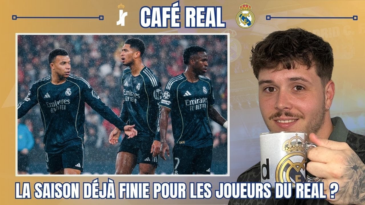 ☕️ CAFÉ REAL | LES JOUEURS DU REAL MADRID ABANDONNENT DÉJÀ LA SAISON ? ARBELOA BOSSE LA TACTIQUE…