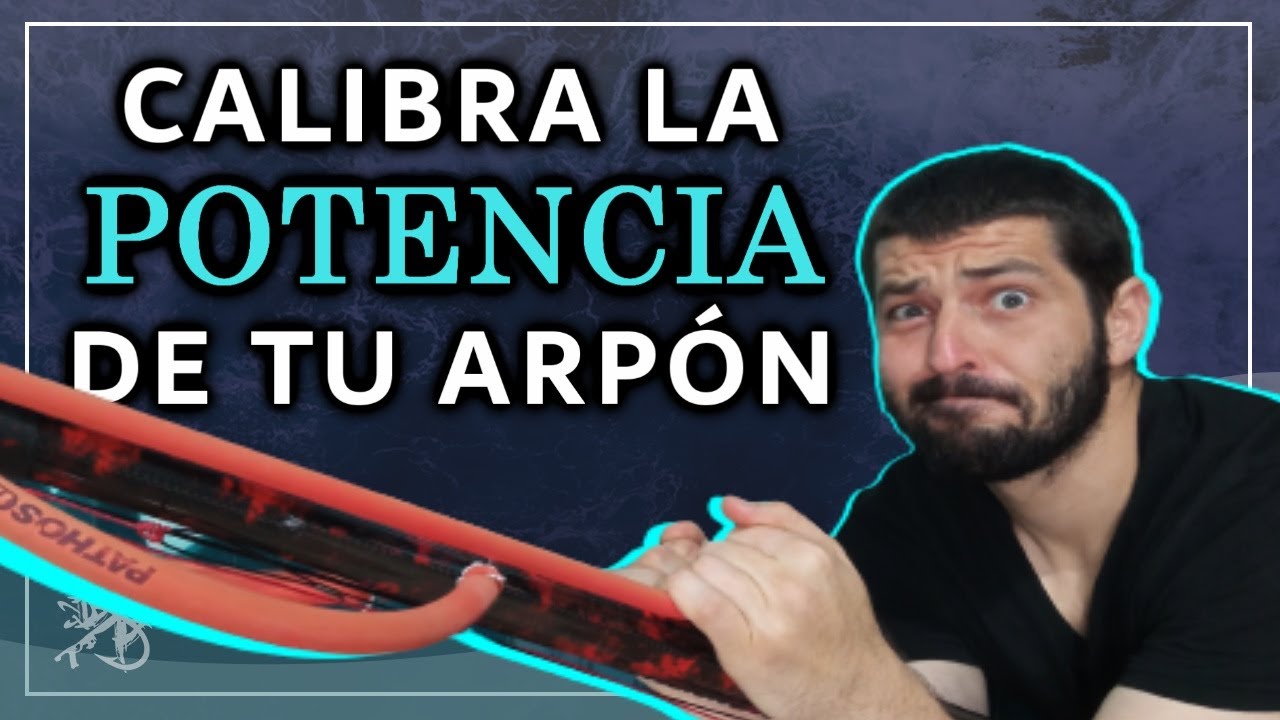 🏹 COMO CONFIGURAR las GOMAS del FUSIL de PESCA SUBMARINA con la FÓRMULA DE ANTOLAS ❗❗❗