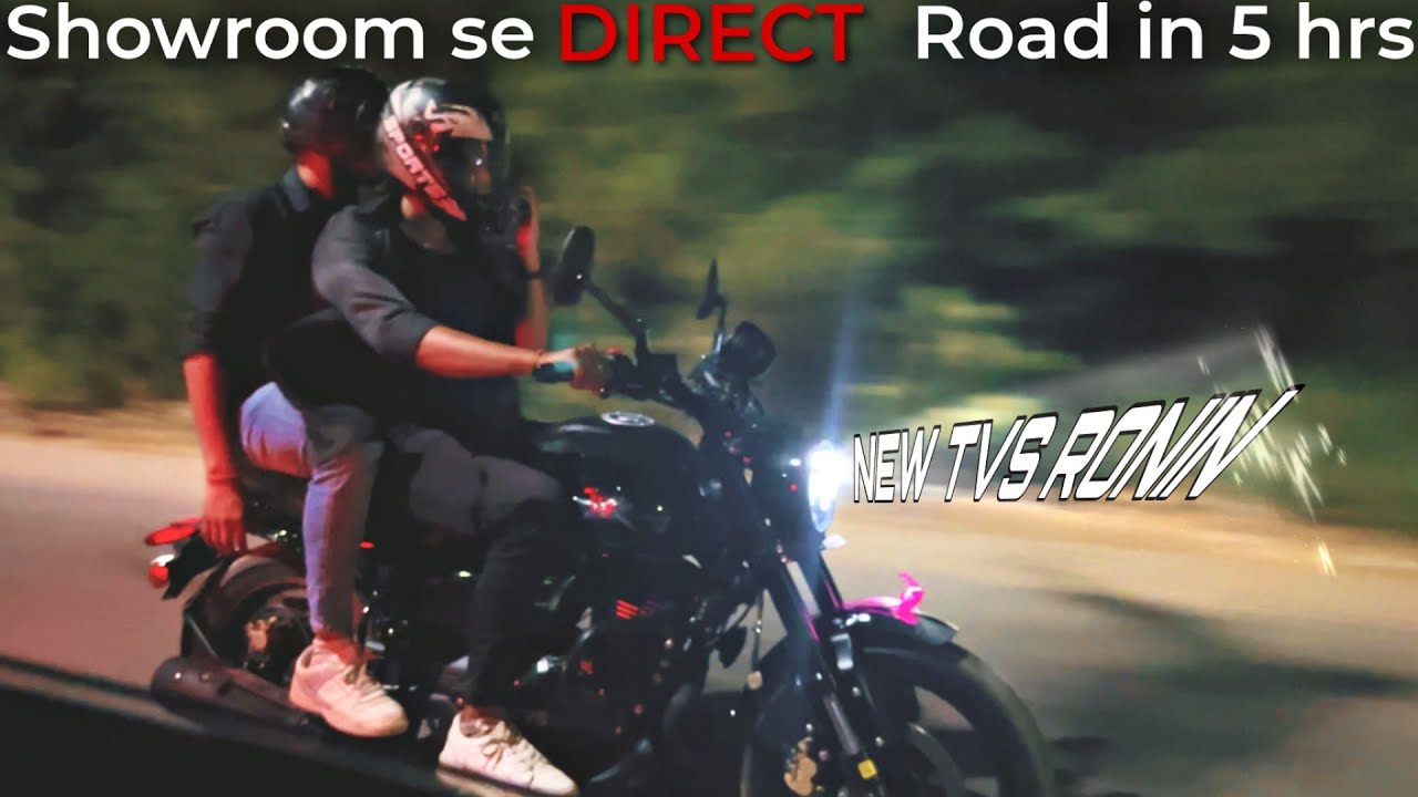 TVS Ronin Buying on EMI 💸 | Showroom Experience & First Ride Review in Delhi 