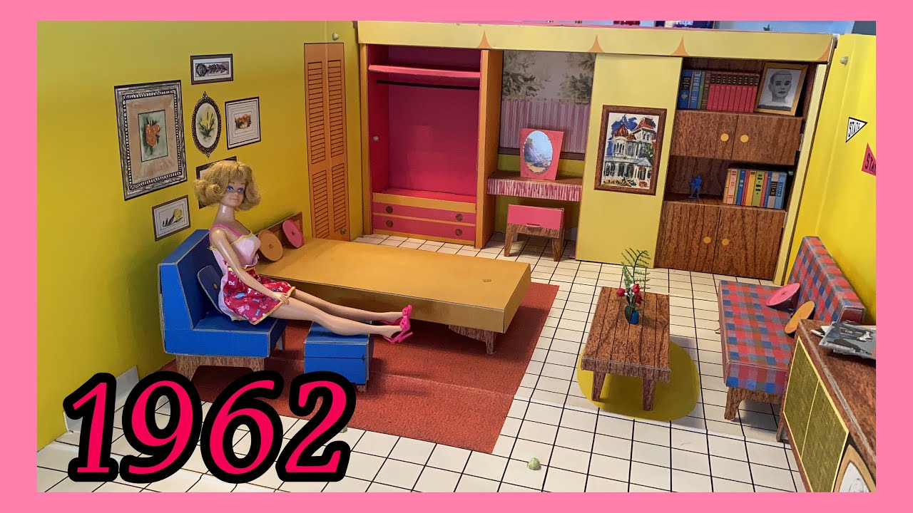 TOUR PELA PRIMEIRA BARBIE DREAM HOUSE DE 1962