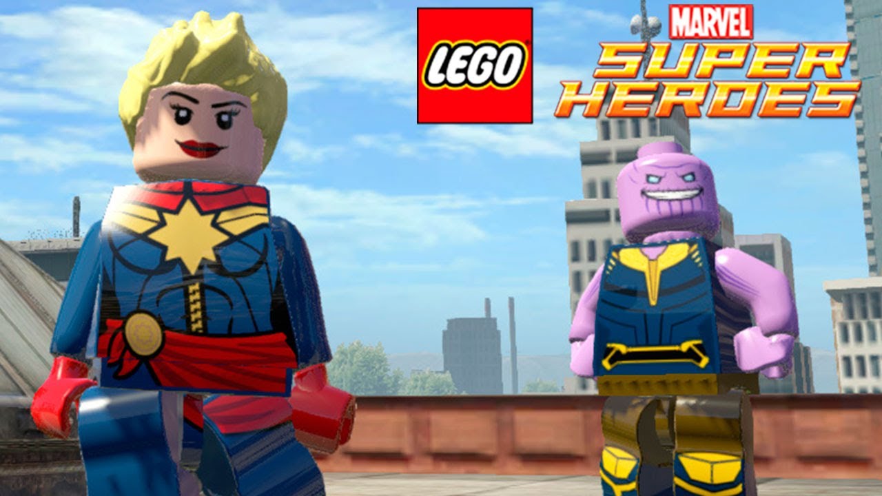 LEGO Marvel Super Heroes #92 CAPITÃ MARVEL E THANOS GUERRA INFINITA MOD Português