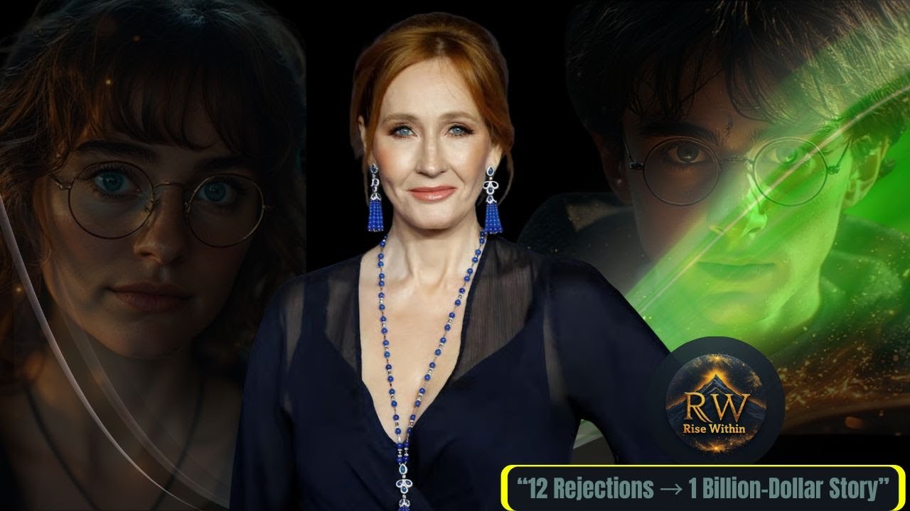 “J.K. Rowling — The Struggle, Rejection & Rise of a Billion-Dollar Storyteller | Rise Within”
