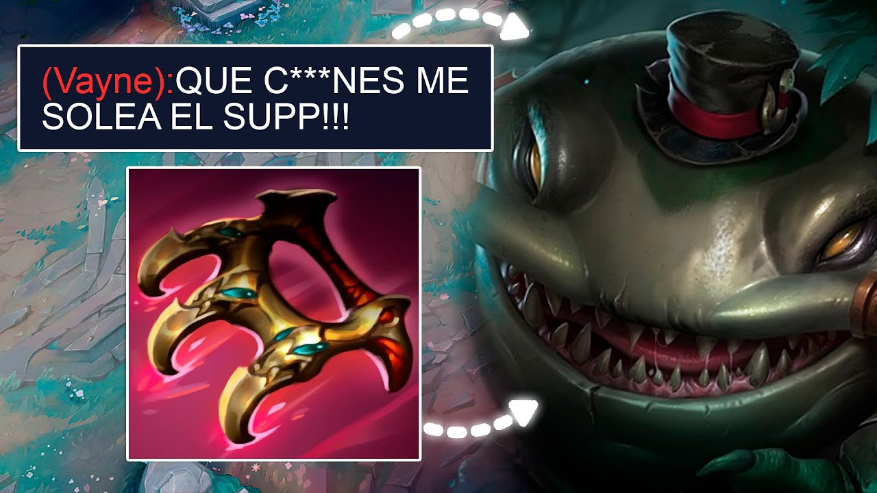 Este NUEVO BUILD de Tahm Kench se SOLEA A TODOS 🐸