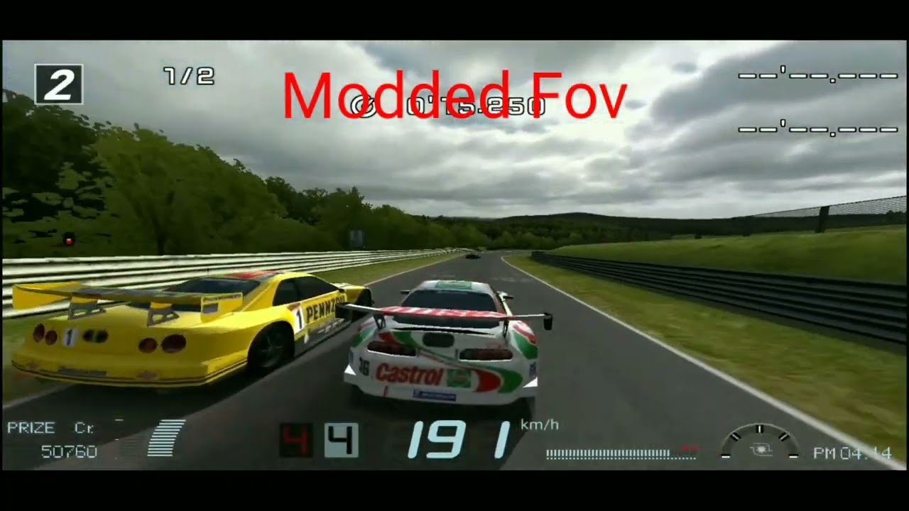 GT PSP Fov mod test(Sense of Speed GT4)