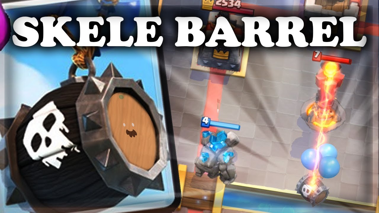 How to Use & Counter Skeleton Barrel | Clash Royale