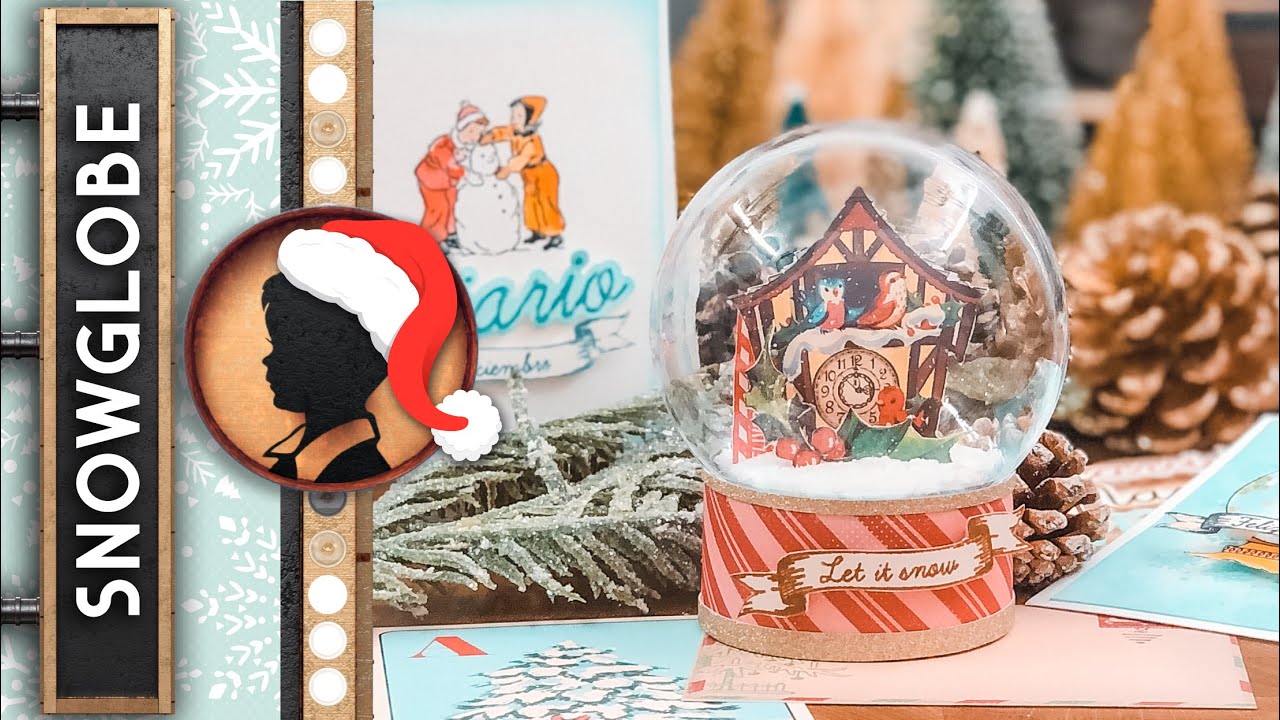 Tutorial Bola de Nieve Navidad - Christmas Snowglobe