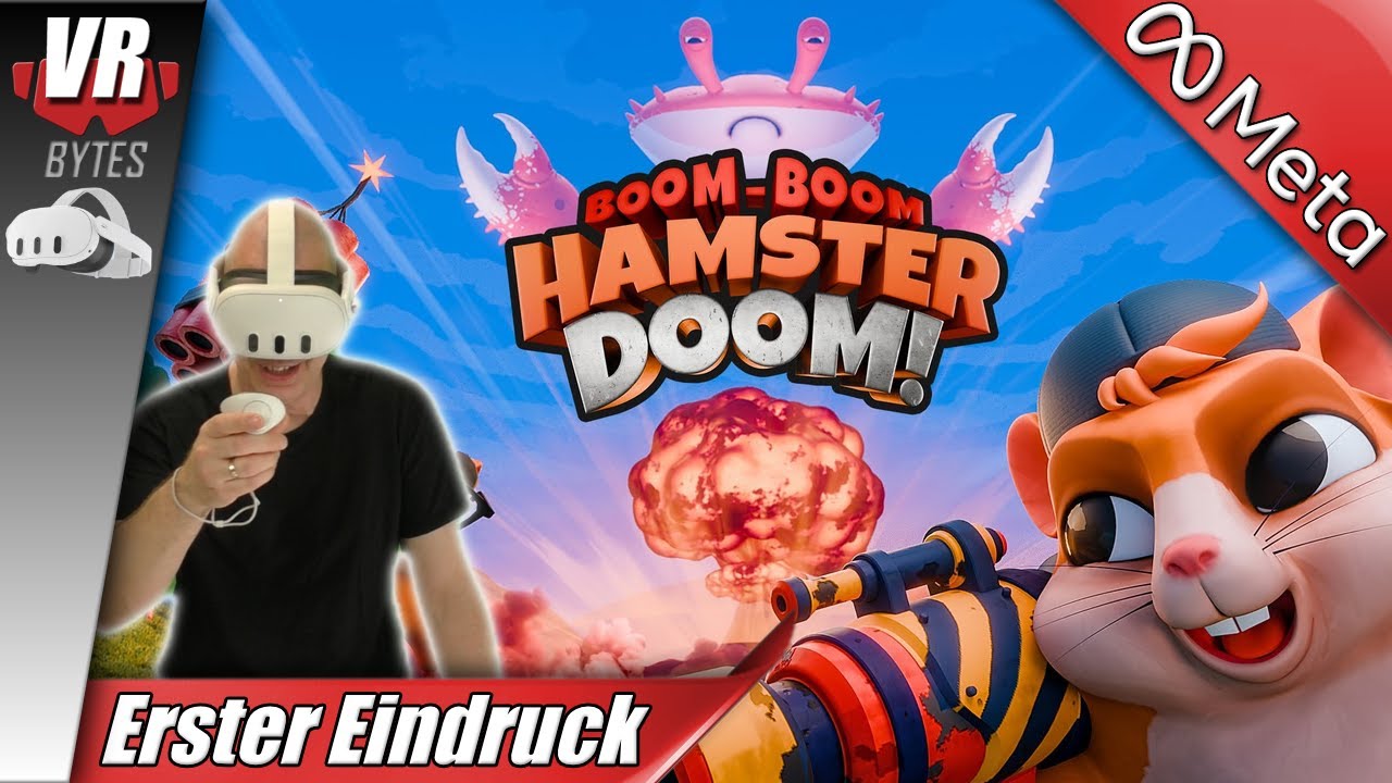 Boom Boom Hamster Doom / Meta Quest 3 / Deutsch / Erster Eindruck
