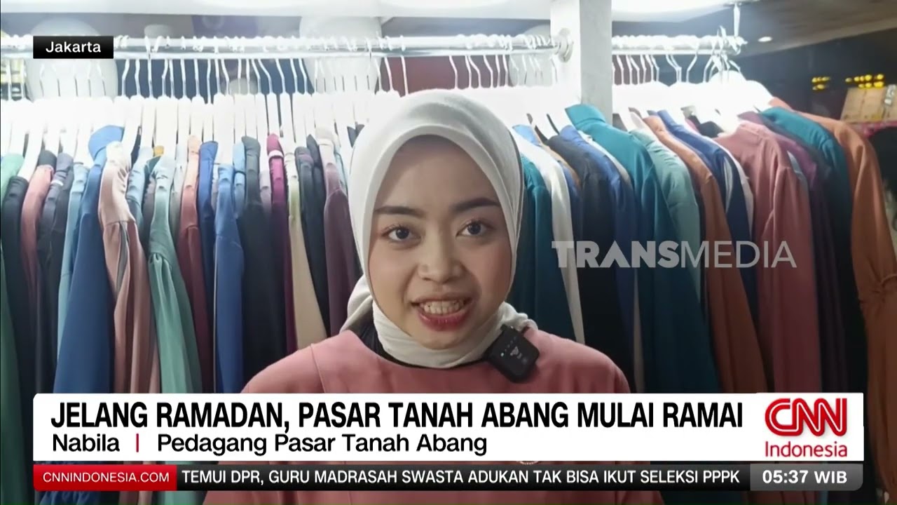 Jelang Ramadan, Pasar Tanah Abang Mulai Ramai | REDAKSI PAGI (12/02/26)