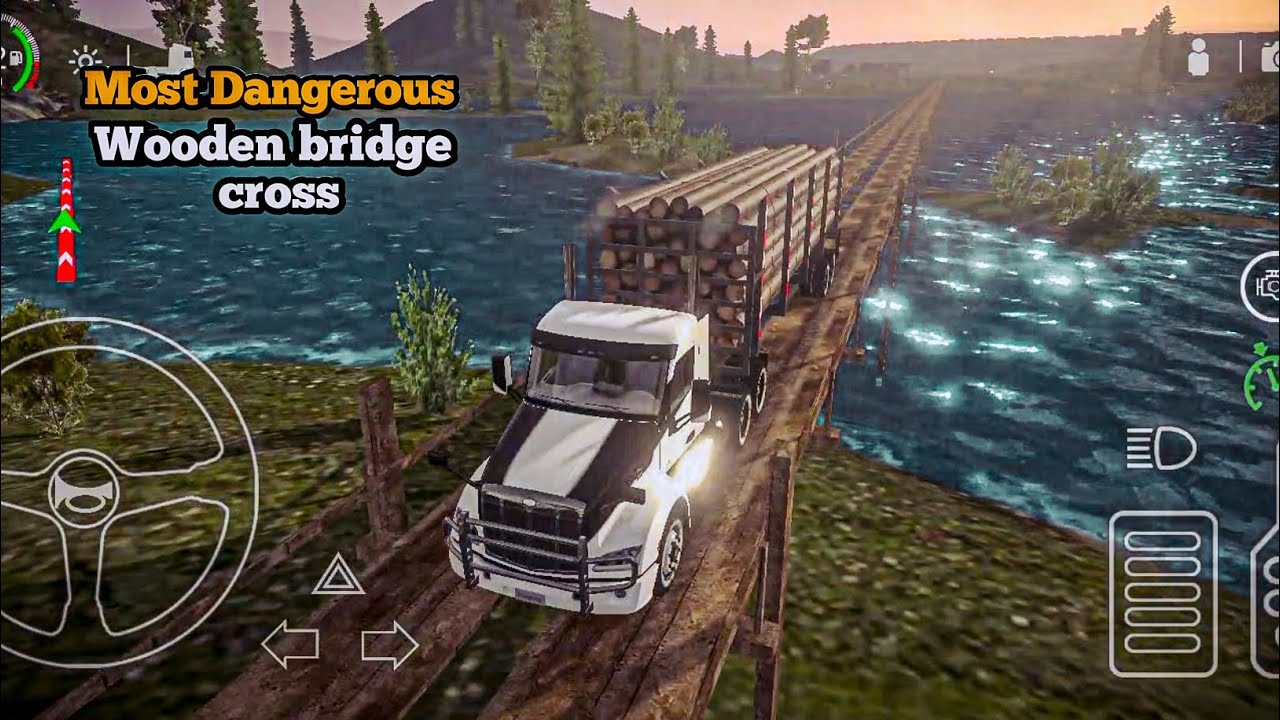 Crossing Wooden bridge In Penzberg Uts Gameplay