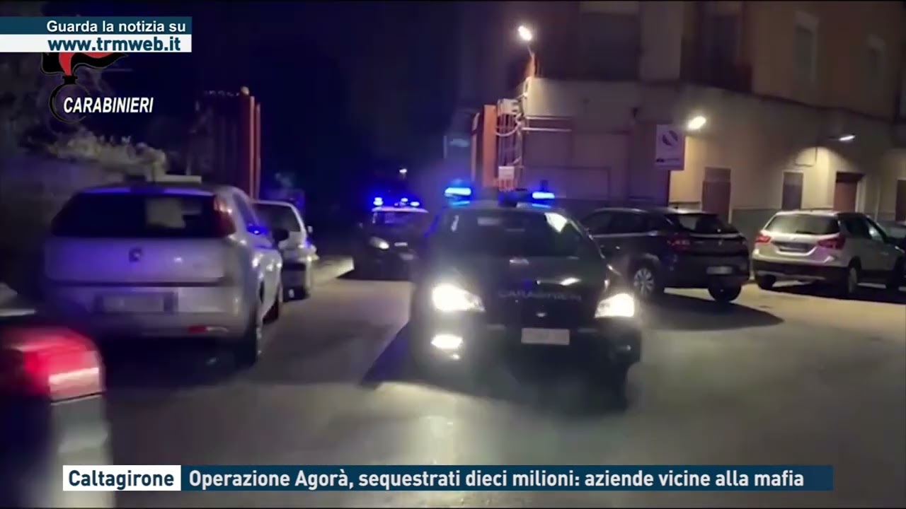 Caltagirone - Operazione Agorà, sequestrati dieci milioni: aziende vicine alla mafia