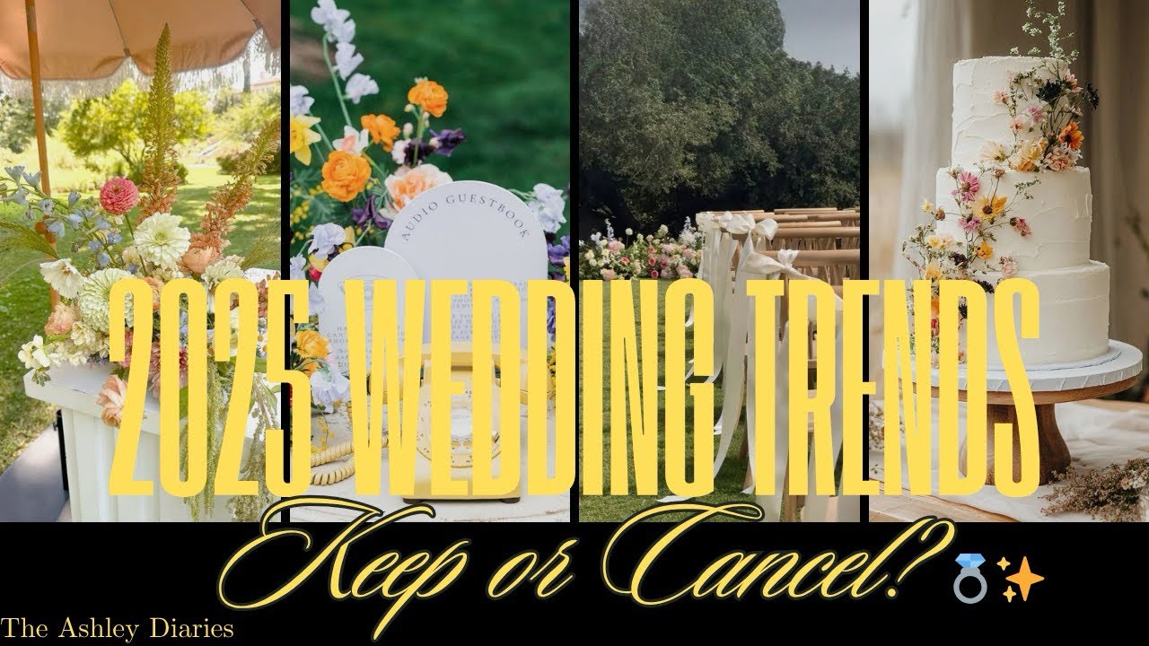 💍 Что я думаю о свадебных трендах 2025 года 👰‍♀️✨ | Мои реакции и честные оценки (часть 1)