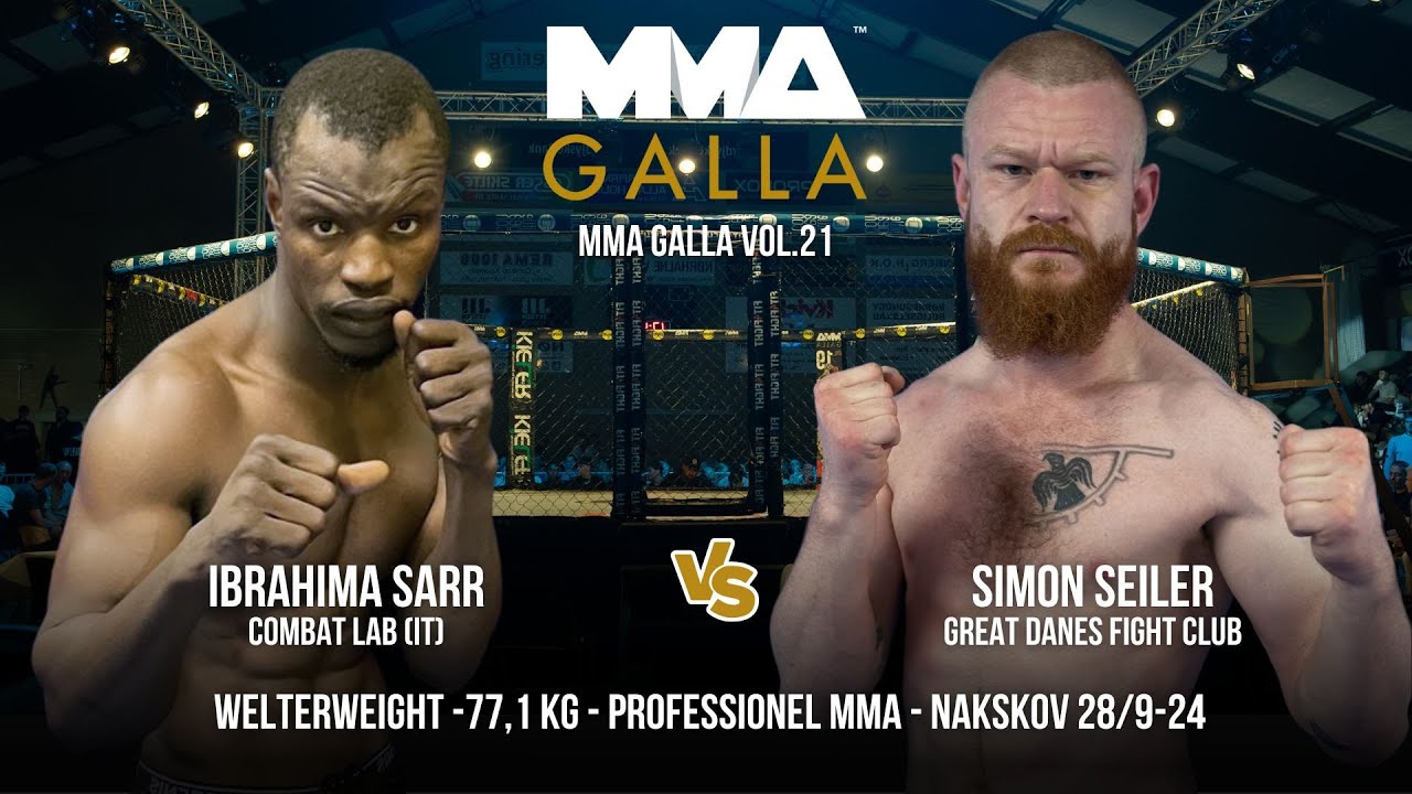 Ibrahima Sarr (Combat Lab Firenze) (IT) Vs. Simon Seiler (Great Danes Fight Club)