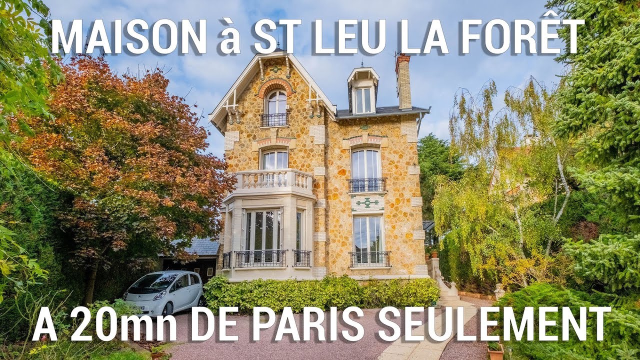 Lovely stone house for sale in St Leu la Fôret, around 30min away from Paris – Ref.: 105998EHO95