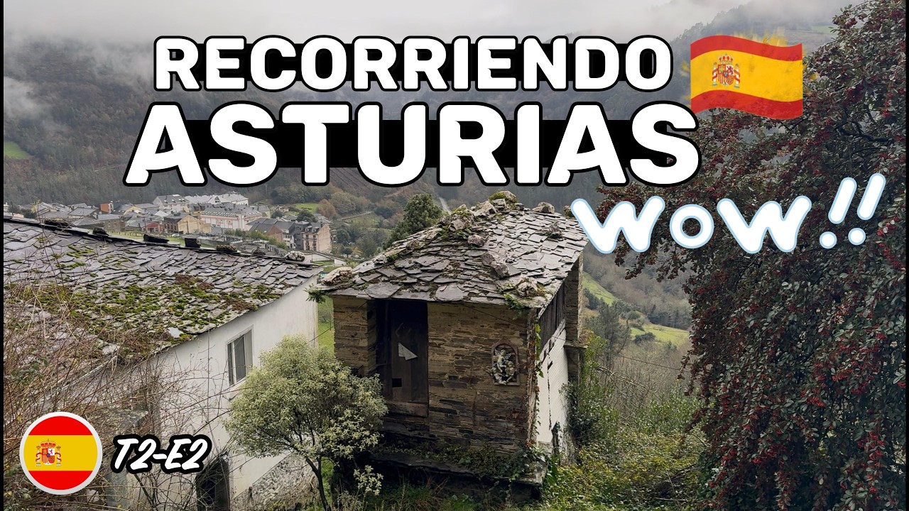 Recorriendo ASTURIAS,lo MÁS LINDO de ESPAÑA? 🇪🇸🧐(T2-E2)