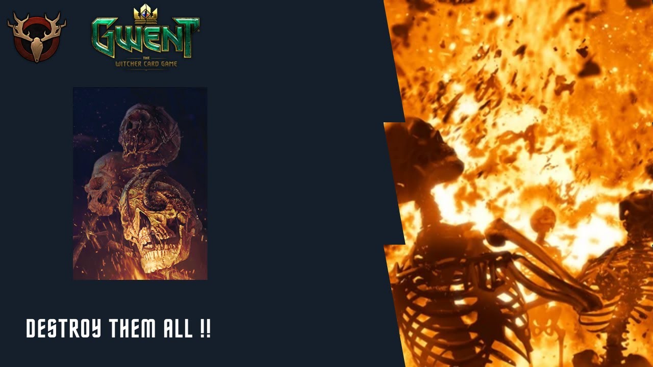 GWENT PRO RANK | UNITLESS MEME MONSTER DECK | DESTROY THEM ALL ...