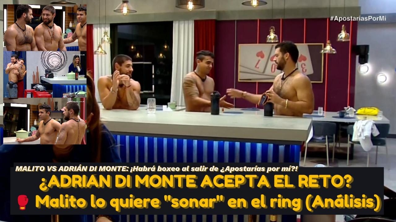 ¿ADRIÁN DI MONTE ACEPTA EL RETO? 🥊 Malito lo quiere 