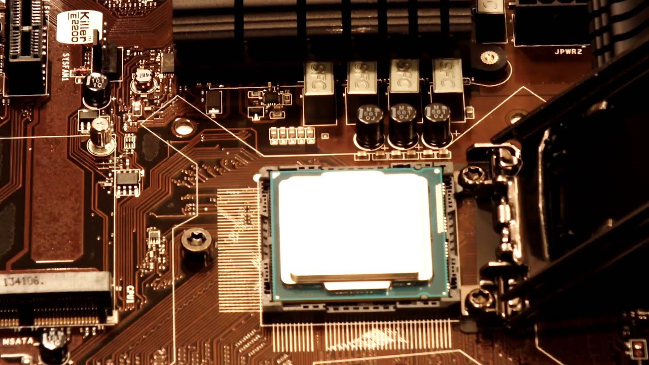 INSERTING PROCESSOR TO LGA 1150 SOCKET