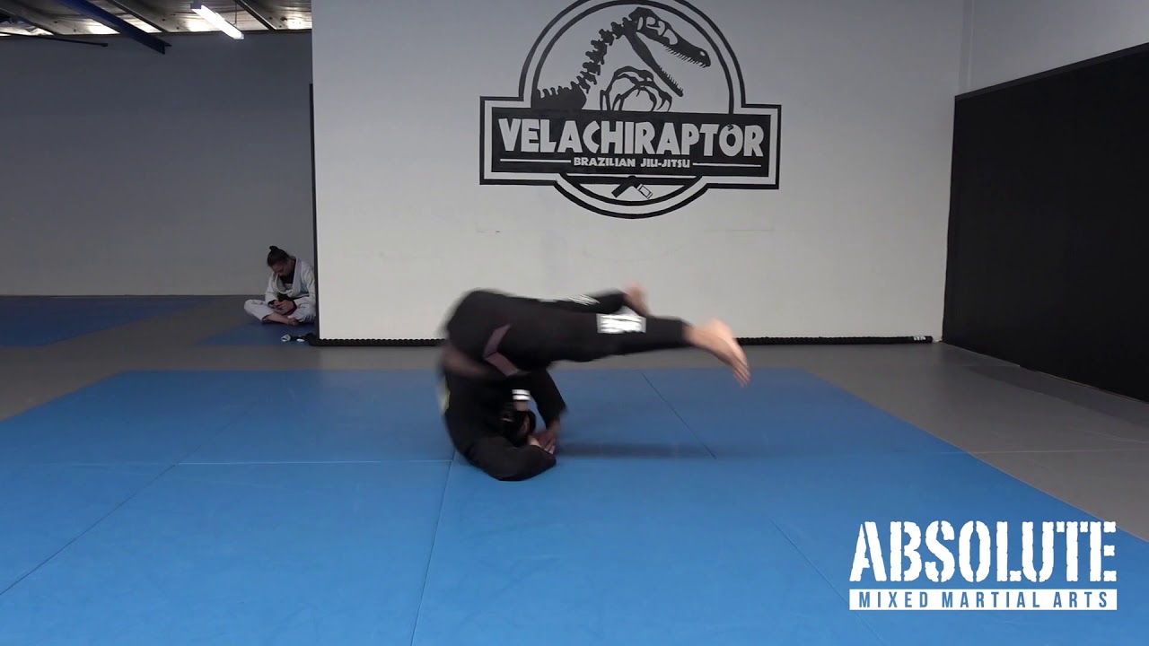 Kids BJJ White Belt - Backwards Roll