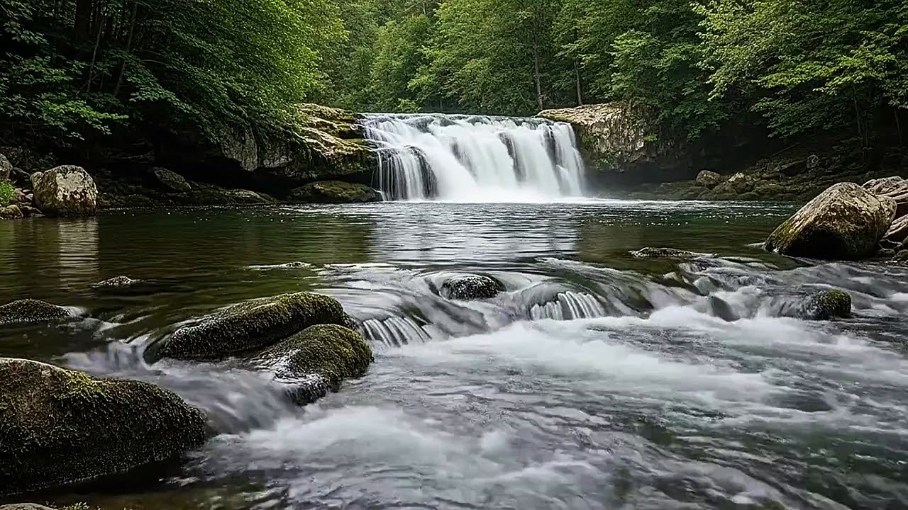 Natural River Sleep Sounds | Peaceful Water Flow for Relaxation and Stress Relief