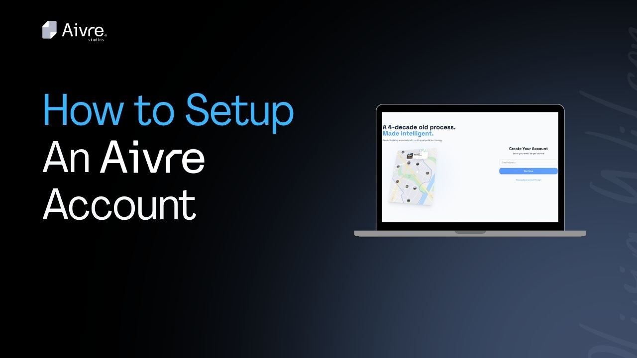 How To Setup An Aivre Account