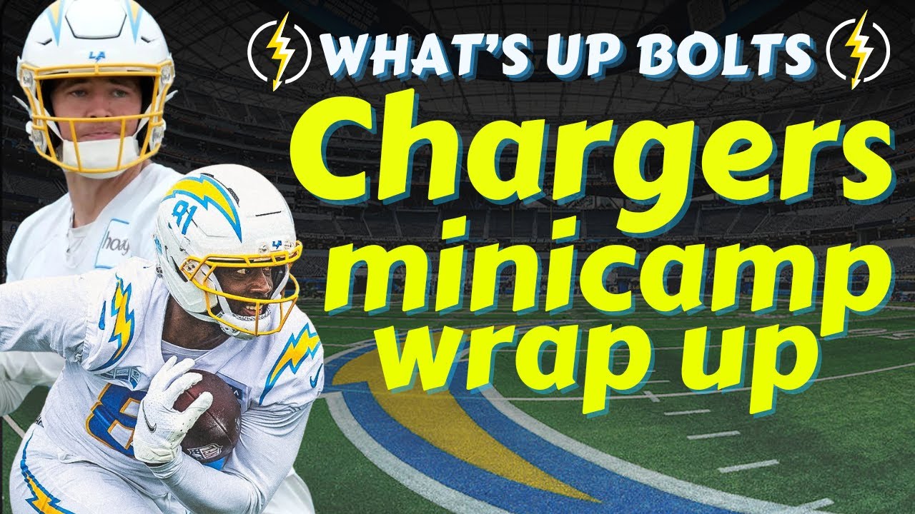 Mini Camp Takeaways: Herbert's Intensity, Gadsden’s Rise, Chargers Return to San Diego