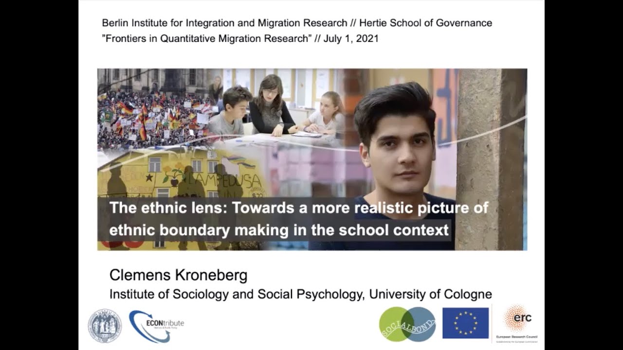 Frontiers in Quantitative Migration Research #11 feat. Clemens Kroneberg, University of Cologne