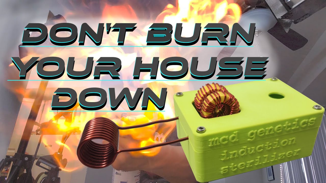Building an Induction Heater - Grow Mushrooms Safely