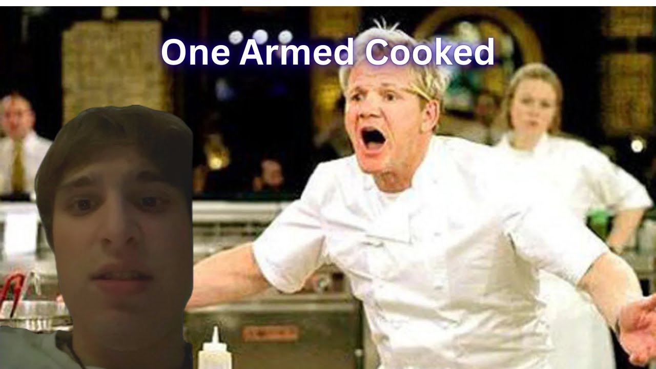 LOSING MY MIND in one armed cook