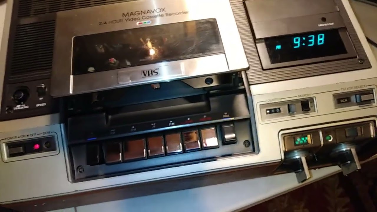 comically large 1977 Magnavox VCR